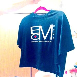 Torn unworn T-shirt distressd grunge?Ensemble contemporary music Cotton 90s UCSB